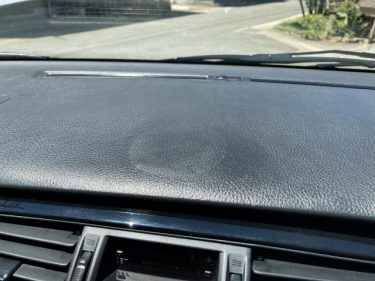 ランエボワゴン｜ダッシュボート変色・破れ、ステアリング擦れ補修｜横須賀市